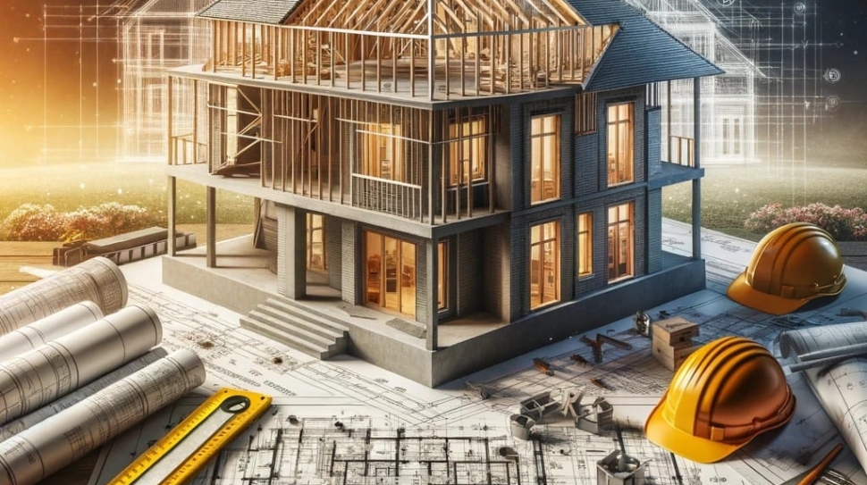 A imagem representa todos os aspectos de um projeto estrutural residencial em Jundiaí que necessitam ser levados em consideração. Segurança, Conformidade, flexibilidade e Inovação.